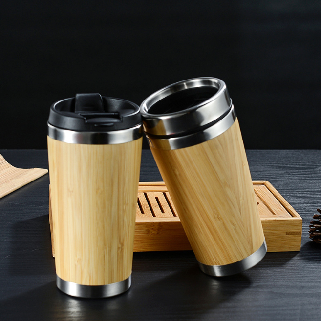 420ml Reusable Bamboo Coffee Cup – Counselor Keri